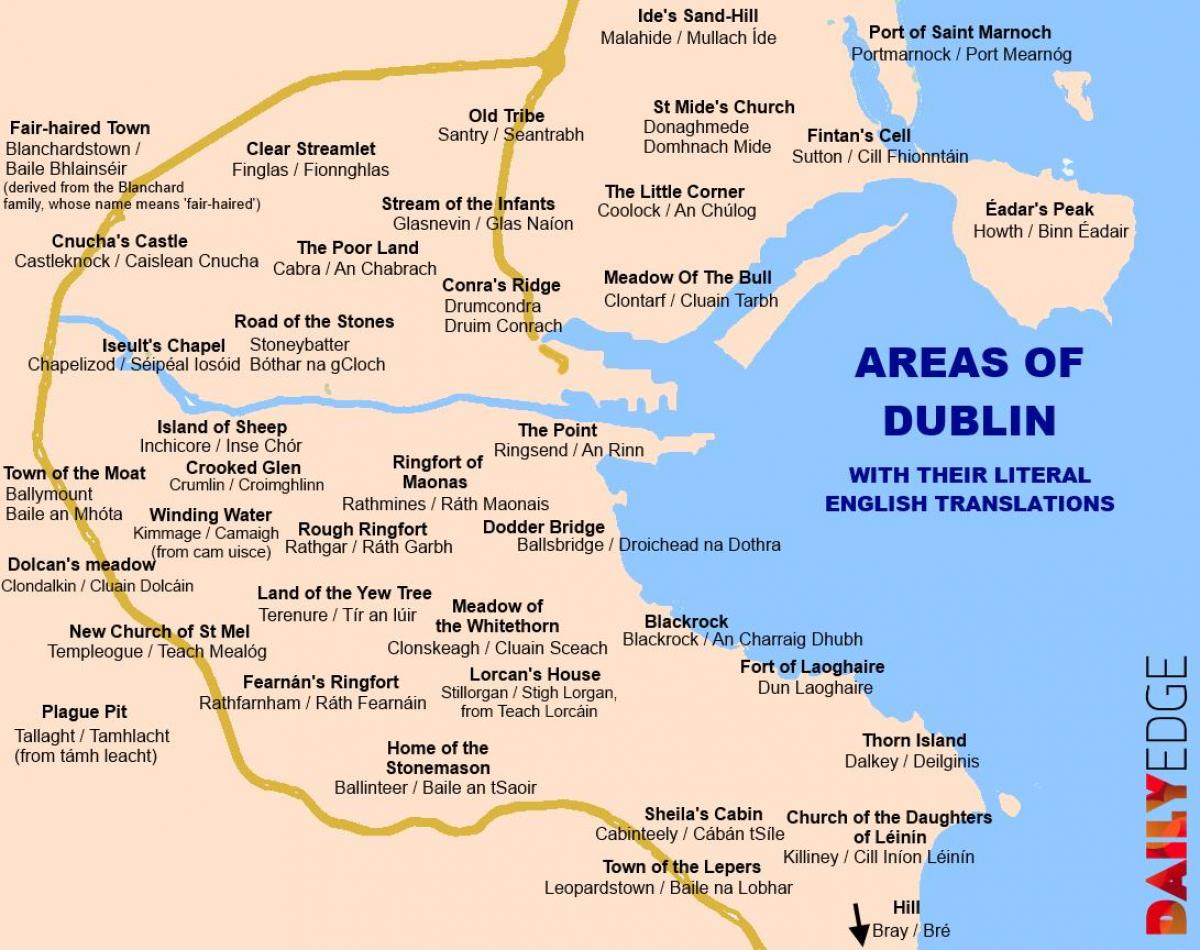 karta Dublin Moskvi