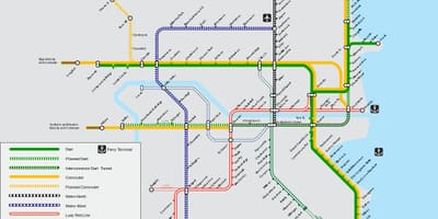 Dublin željeznički kolodvor karti